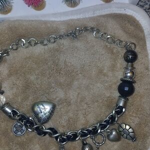 Silver Charm Bracelet